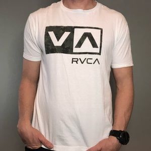 White RVCA T-Shirt